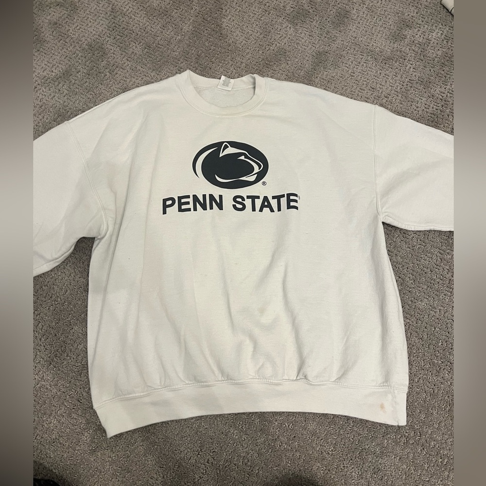 COPY - Penn State White Gildan Crewneck Medium
